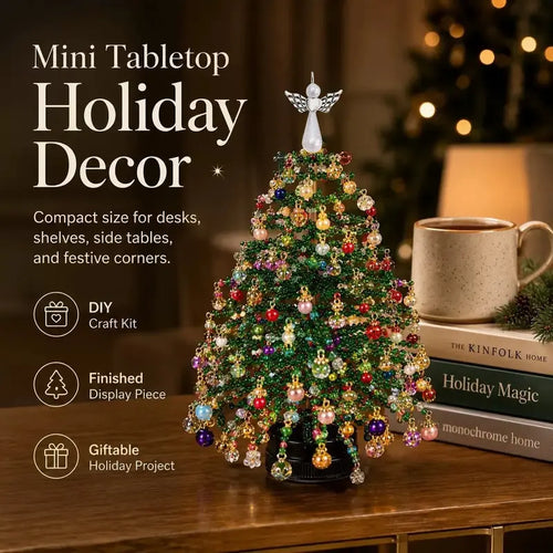 DIY Beaded Christmas Tree Kit