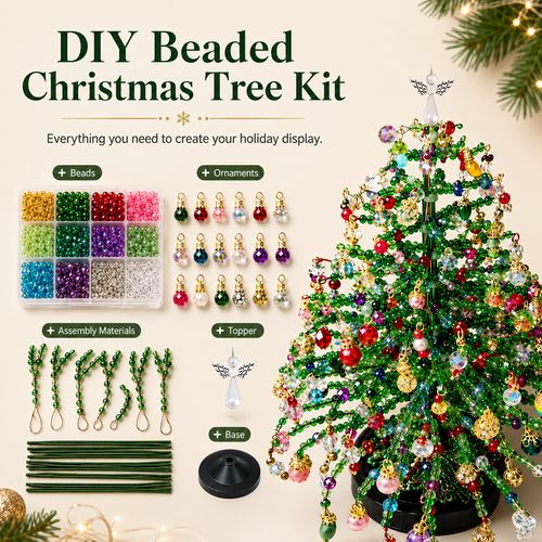 DIY Beaded Christmas Tree Kit